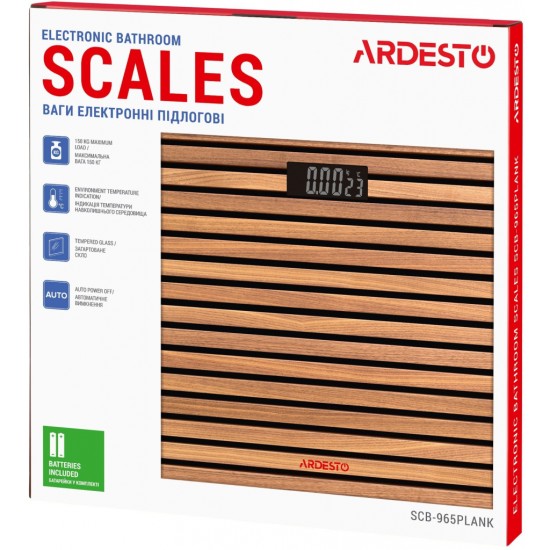 Ваги підлогові Ardesto SCB-965PLANK Ваги підлогові Ardesto SCB-965PLANK