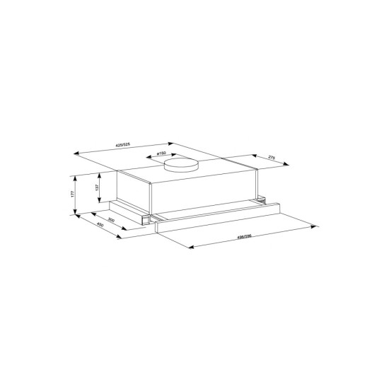 Вытяжка кухонная Eleyus LOTUS 1000 60 WH Вытяжка кухонная Eleyus LOTUS 1000 60 WH