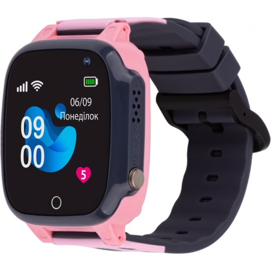 Смарт-годинник Amigo GO008 MILKY GPS WIFI Pink (873293) Смарт-годинник Amigo GO008 MILKY GPS WIFI Pink (873293)