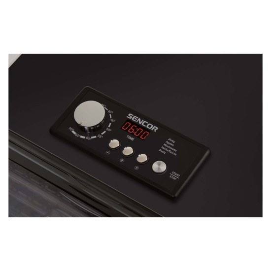 Сушка для овощей и фруктов Sencor SFD 6600BK Сушка для овощей и фруктов Sencor SFD 6600BK