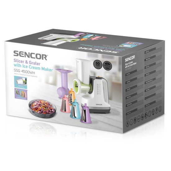 Кухонный комбайн Sencor SSG 4500WH Кухонный комбайн Sencor SSG 4500WH