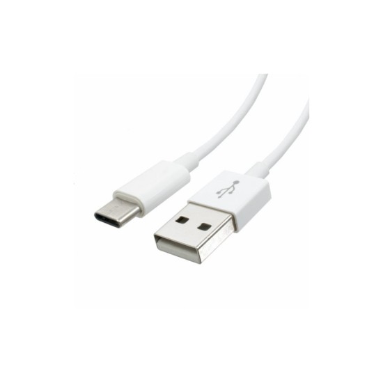 Дата кабель USB 2.0 AM to Type-C 1.0m white OEM Atcom (C001) Дата кабель USB 2.0 AM to Type-C 1.0m white OEM Atcom (C001)