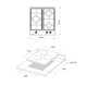 Варочная поверхность Pyramida PFE 453 BL B Варочная поверхность Pyramida PFE 453 BL B