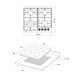 Варочная поверхность Pyramida PFG 604 T BL B Варочная поверхность Pyramida PFG 604 T BL B