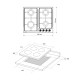 Варочна поверхня Pyramida PFX 604 IX H Варочна поверхня Pyramida PFX 604 IX H