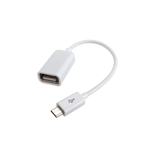 Дата кабель OTG USB 2.0 AF to Micro 5P 0.16m white Lapara (LA-UAFM-OTG white) Дата кабель OTG USB 2.0 AF to Micro 5P 0.16m white Lapara (LA-UAFM-OTG white)