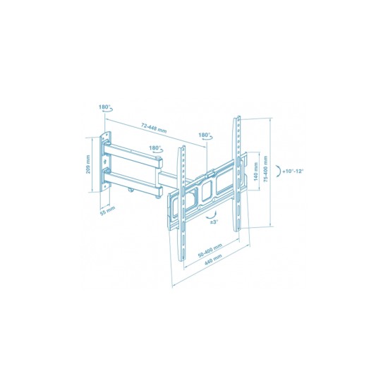 Кронштейн Walfix R-401B Кронштейн Walfix R-401B