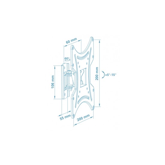 Кронштейн Walfix R-323B Кронштейн Walfix R-323B
