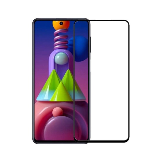 Стекло защитное PowerPlant Full screen Samsung Galaxy M51, Black (GL609215) Стекло защитное PowerPlant Full screen Samsung Galaxy M51, Black (GL609215)