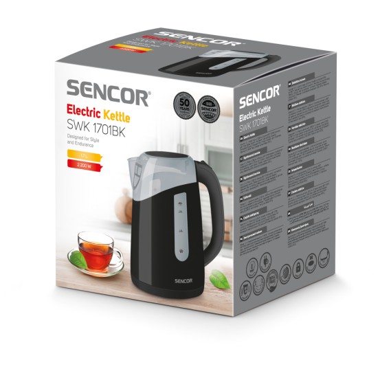 Електрочайник Sencor SWK1701BK Електрочайник Sencor SWK1701BK