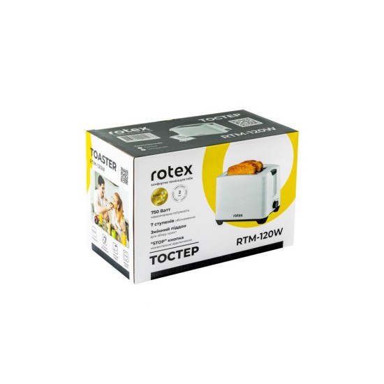 Тостер Rotex RTM120-W Тостер Rotex RTM120-W