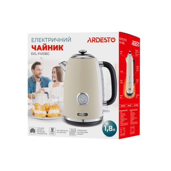Електрочайник Ardesto EKL-F410BG Електрочайник Ardesto EKL-F410BG