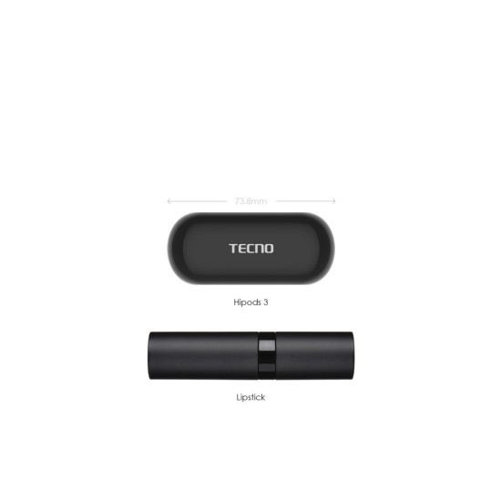 Наушники Tecno Hipods H3 Black (4895180768019)