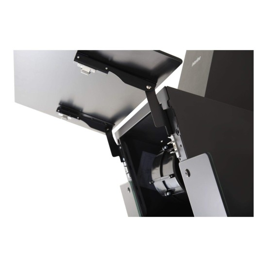 Витяжка кухонна Interline GOLF BK A/60/PB/GL/T Витяжка кухонна Interline GOLF BK A/60/PB/GL/T