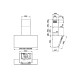 Витяжка кухонна Faber DAISY + BK A55 Витяжка кухонна Faber DAISY + BK A55