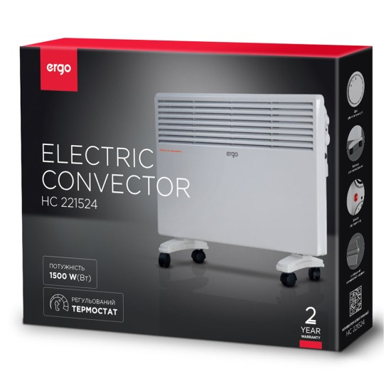 Обогреватель Ergo HC 221524 Обогреватель Ergo HC 221524