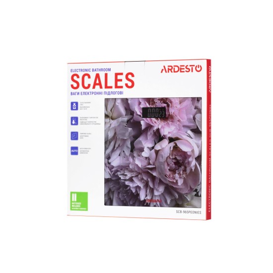Ваги підлогові Ardesto SCB-965PEONIES Ваги підлогові Ardesto SCB-965PEONIES