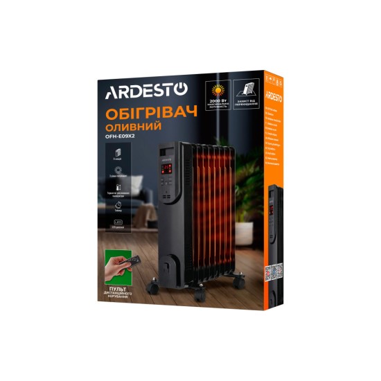 Обогреватель Ardesto OFH-E09X2 Обогреватель Ardesto OFH-E09X2