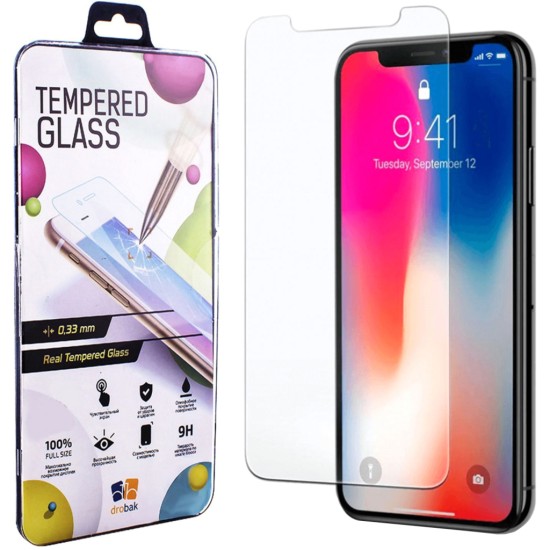 Скло захисне Drobak Apple iPhone XS (474740) Скло захисне Drobak Apple iPhone XS (474740)