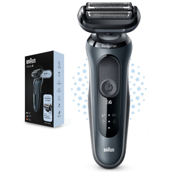 Электробритва Braun Series 6 61-N1000s BLACK / BLACK Электробритва Braun Series 6 61-N1000s BLACK / BLACK