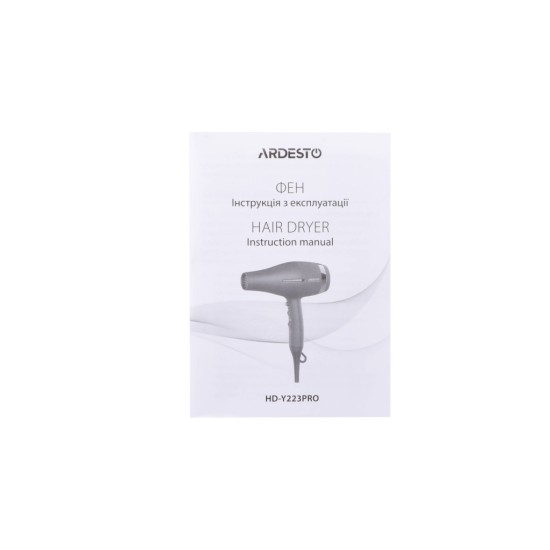 Фен Ardesto HD-Y223PRO Фен Ardesto HD-Y223PRO