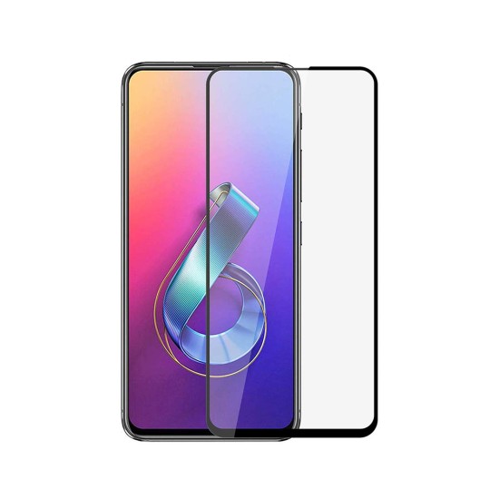 Скло захисне PowerPlant Full screen Asus Zenfone 6 (2019), Black (GL606955) Скло захисне PowerPlant Full screen Asus Zenfone 6 (2019), Black (GL606955)