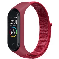 Ремешок для фитнес браслета BeCover Nylon Style для Xiaomi Mi Smart Band 5/6 Red (705431)