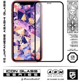 Скло захисне Armorstandart Icon 3D iPhone 11/XR Black 2pcs (ARM56215-GI3D-BK)