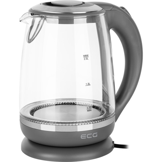 Електрочайник ECG RK 2020 Grey Glass (RK2020 Grey Glass) Електрочайник ECG RK 2020 Grey Glass (RK2020 Grey Glass)