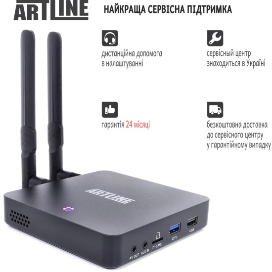 Медіаплеєр Artline TvBox KM6 (KM6) Медіаплеєр Artline TvBox KM6 (KM6)