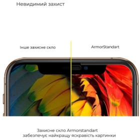 Скло захисне Armorstandart Full Glue Xiaomi Redmi A2 Black (ARM66566)