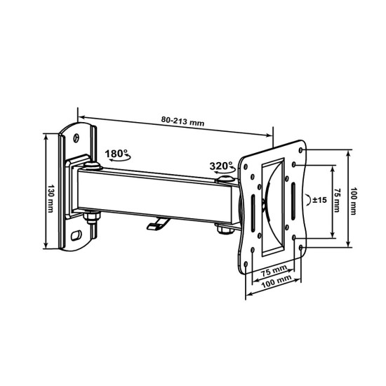 Кронштейн Walfix R-261B Кронштейн Walfix R-261B