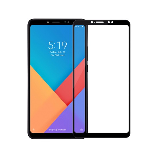 Скло захисне PowerPlant Full screen Xiaomi Mi Max 3, Black (GL605538) Скло захисне PowerPlant Full screen Xiaomi Mi Max 3, Black (GL605538)