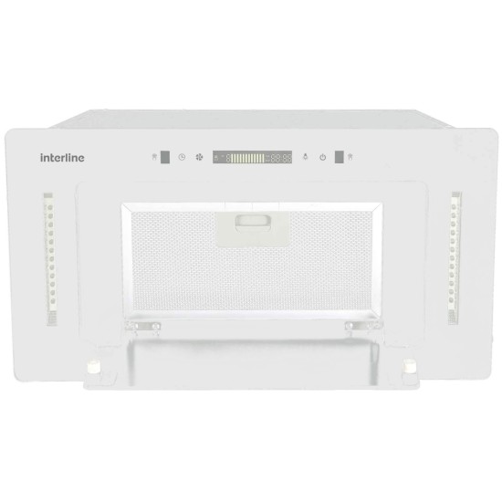 Витяжка кухонна Interline JOLLY WH A/60/GL/K Витяжка кухонна Interline JOLLY WH A/60/GL/K