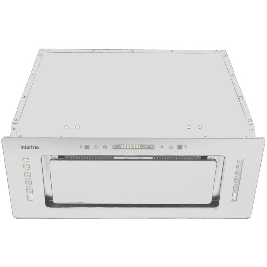 Витяжка кухонна Interline JOLLY WH A/60/GL/K Витяжка кухонна Interline JOLLY WH A/60/GL/K
