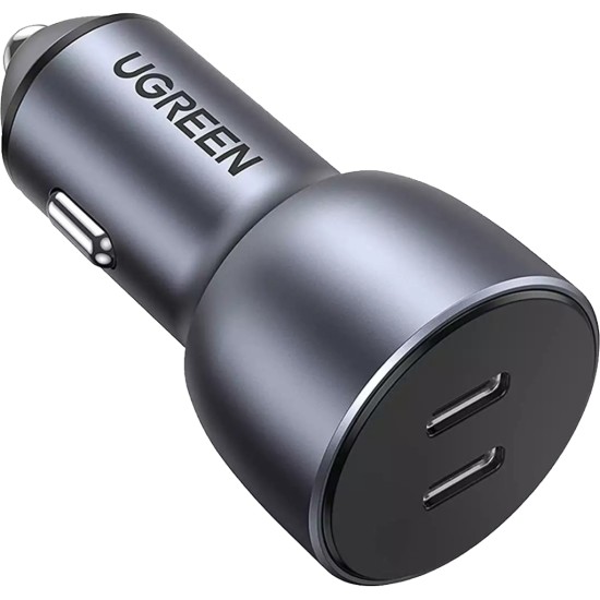 Зарядное устройство Ugreen QC 3.0+QC 3.0 Dual USB-A 40W Fast Car Charger Space Grey (CD213) (70594) Зарядное устройство Ugreen QC 3.0+QC 3.0 Dual USB-A 40W Fast Car Charger Space Grey (CD213) (70594)