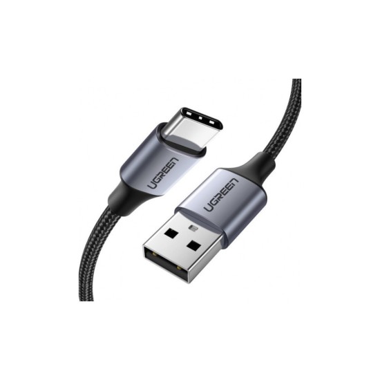 Дата кабель USB 2.0 AM to Type-C 3.0m 3.0A 18W US288 Space Gray Ugreen (60408) Дата кабель USB 2.0 AM to Type-C 3.0m 3.0A 18W US288 Space Gray Ugreen (60408)