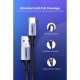 Дата кабель USB 2.0 AM to Type-C 3.0m 3.0A 18W US288 Space Gray Ugreen (60408) Дата кабель USB 2.0 AM to Type-C 3.0m 3.0A 18W US288 Space Gray Ugreen (60408)