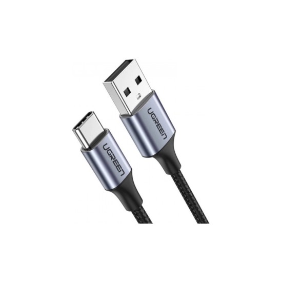 Дата кабель USB 2.0 AM to Type-C 3.0m 3.0A 18W US288 Space Gray Ugreen (60408) Дата кабель USB 2.0 AM to Type-C 3.0m 3.0A 18W US288 Space Gray Ugreen (60408)