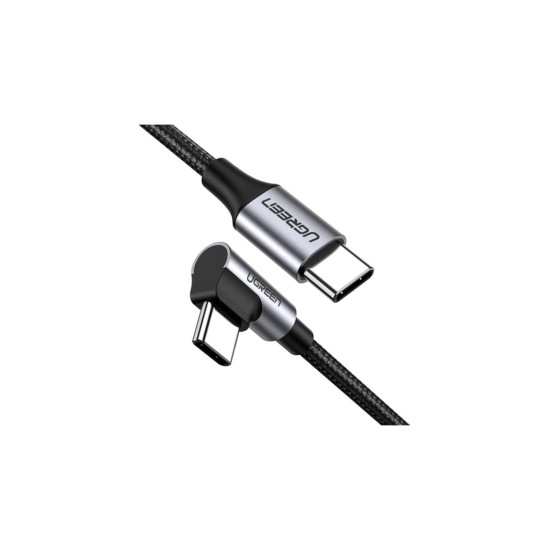 Дата кабель USB-C to USB-C 2.0m 60W US255 Black Gray Ugreen (50125) Дата кабель USB-C to USB-C 2.0m 60W US255 Black Gray Ugreen (50125)