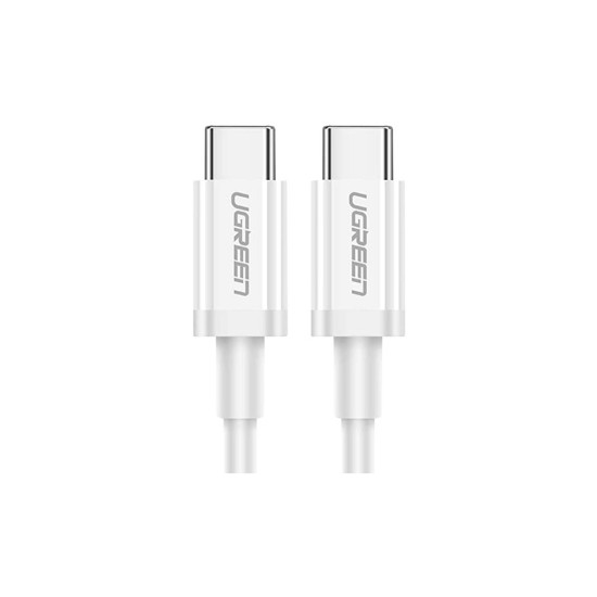 Дата кабель USB-C to USB-C 2.0m 18W US264 White Ugreen (60520) Дата кабель USB-C to USB-C 2.0m 18W US264 White Ugreen (60520)