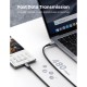Дата кабель USB-C to USB-C 3.0m 5A 100W US316 Black Ugreen (90120) Дата кабель USB-C to USB-C 3.0m 5A 100W US316 Black Ugreen (90120)