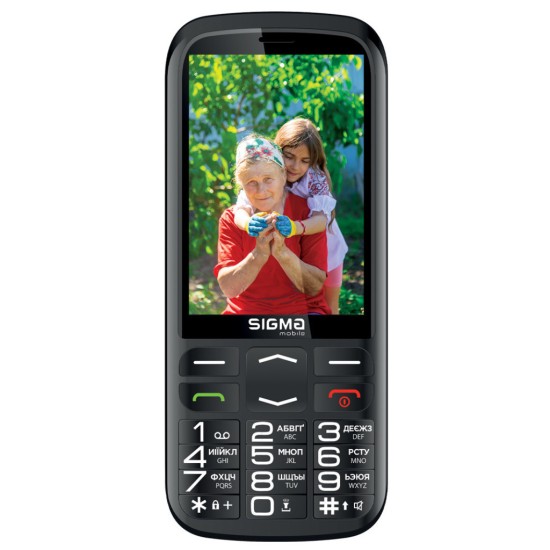 Мобільний телефон Sigma Comfort 50 Optima Type-C Black (4827798122310) Мобільний телефон Sigma Comfort 50 Optima Type-C Black (4827798122310)