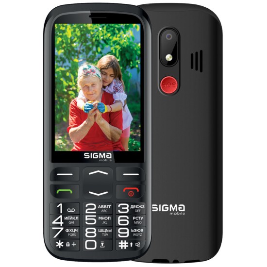 Мобільний телефон Sigma Comfort 50 Optima Type-C Black (4827798122310) Мобільний телефон Sigma Comfort 50 Optima Type-C Black (4827798122310)