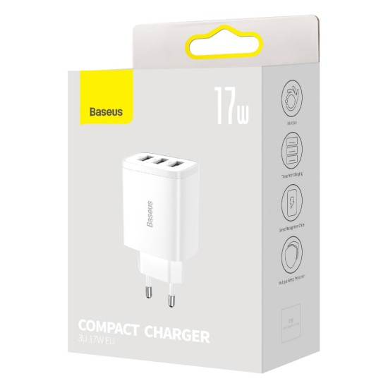 Зарядное устройство Baseus White (CCXJ020102) Зарядное устройство Baseus White (CCXJ020102)