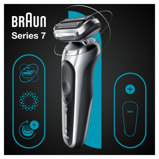 Электробритва Braun Series 7 71-S1000s SILVER / BLACK Электробритва Braun Series 7 71-S1000s SILVER / BLACK
