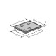 Варочна поверхня Ventolux HG430-G3G CS (IVORY) Варочна поверхня Ventolux HG430-G3G CS (IVORY)