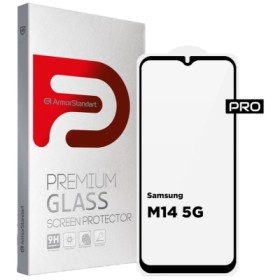 Скло захисне Armorstandart Pro Samsung M14 5G (M146) Black (ARM66667)