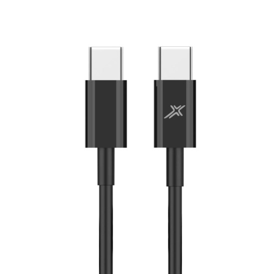 Дата кабель USB-C to USB-C 1.0m 20W CC-03B Black Grand-X (CC-03B) Дата кабель USB-C to USB-C 1.0m 20W CC-03B Black Grand-X (CC-03B)