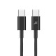 Дата кабель USB-C to USB-C 1.0m 20W CC-03B Black Grand-X (CC-03B) Дата кабель USB-C to USB-C 1.0m 20W CC-03B Black Grand-X (CC-03B)
